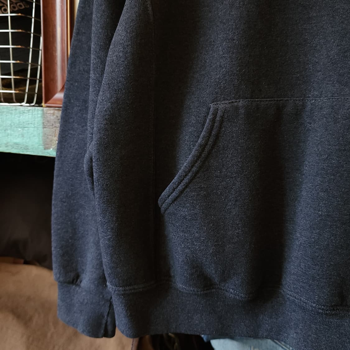 90s 러셀 후드 스웻셔츠 캐네디언 웨스턴 빈티지 후드 M 상품이미지8