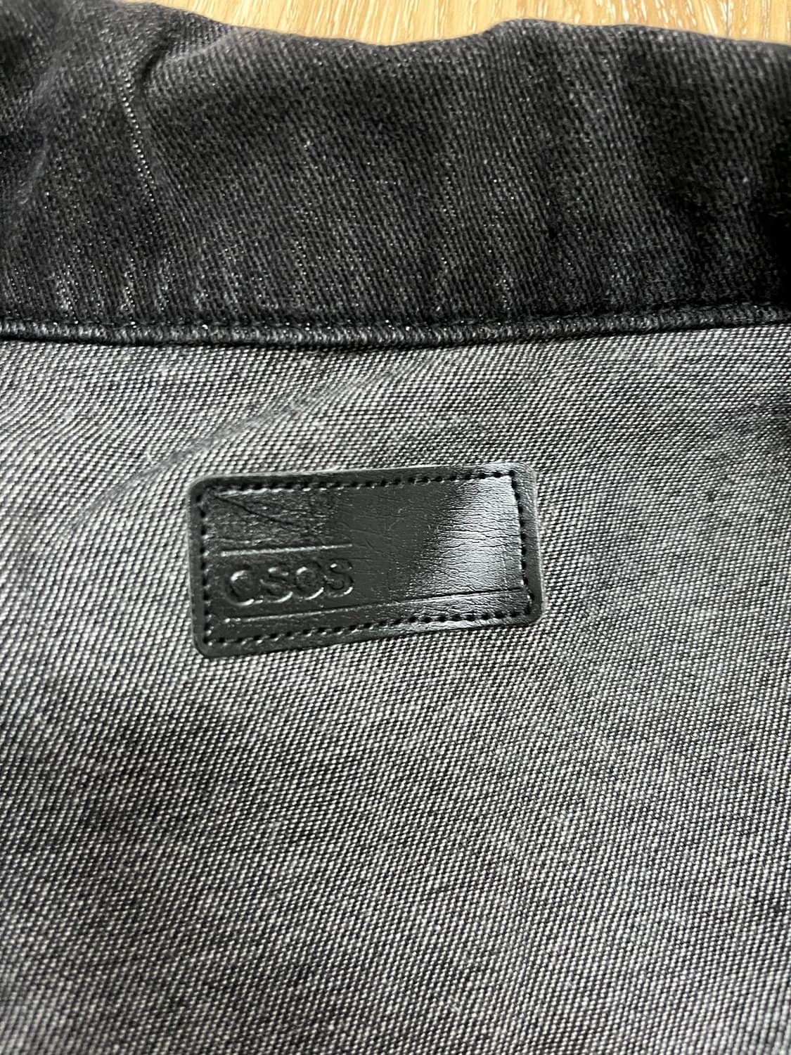 아소스 흑청 데님 점프수트  상품이미지4