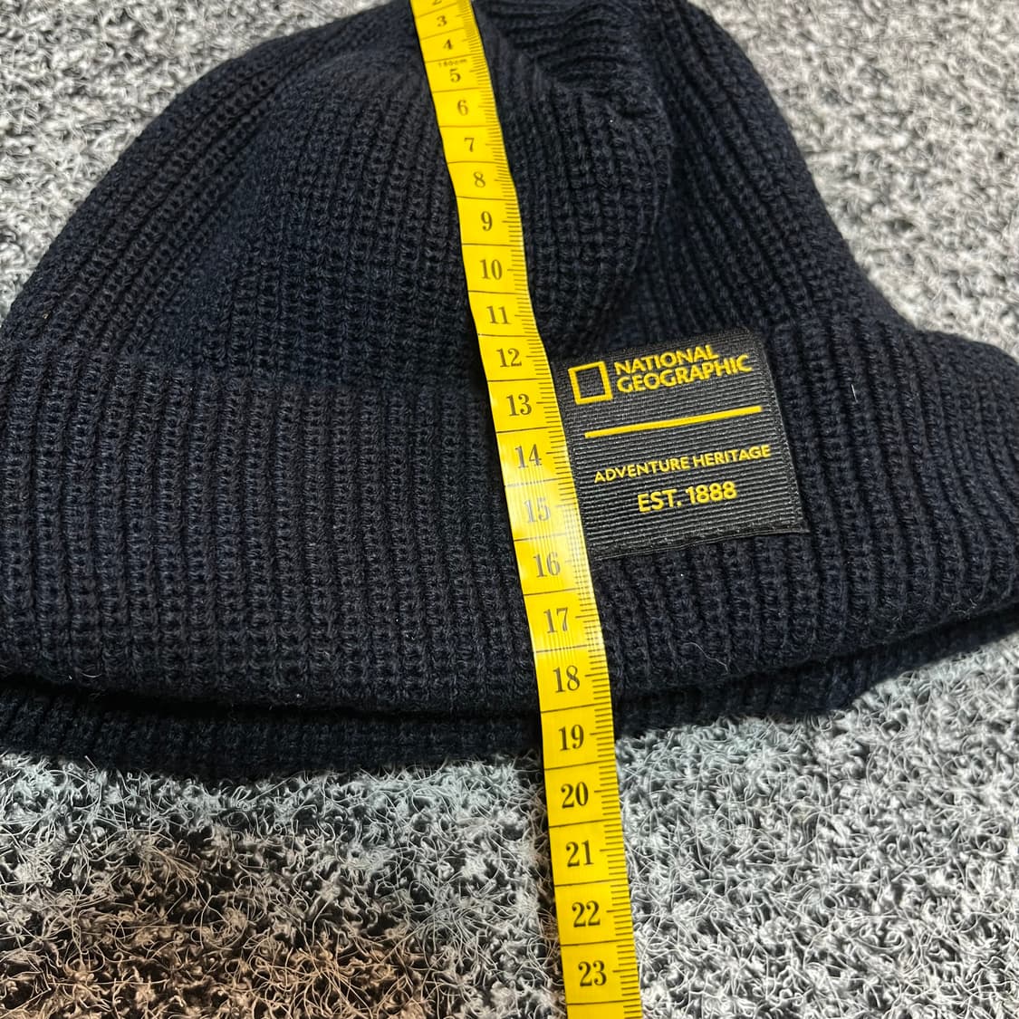 내셔널지오그래픽 비니 블랙 상품이미지5