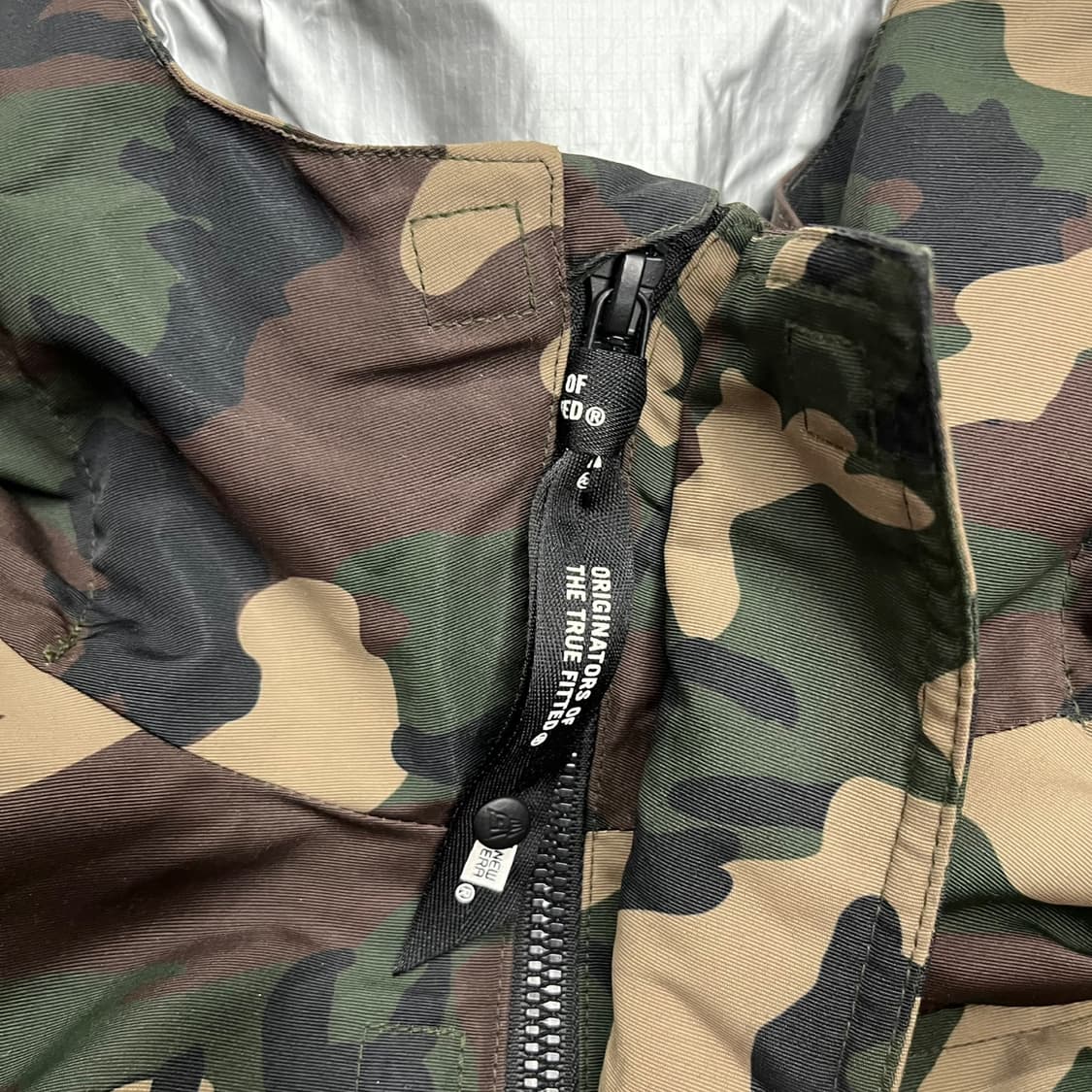 [정품/S] 뉴에라 카모 아노락 바람막이 오렌지 포인트 b8 상품이미지6