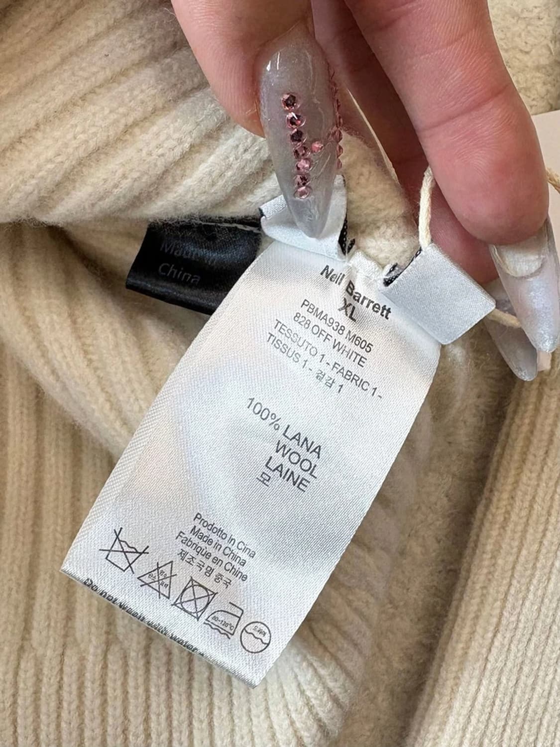 닐바렛 밀리터리 견장 울 스웨터 니트 PN6489 상품이미지6