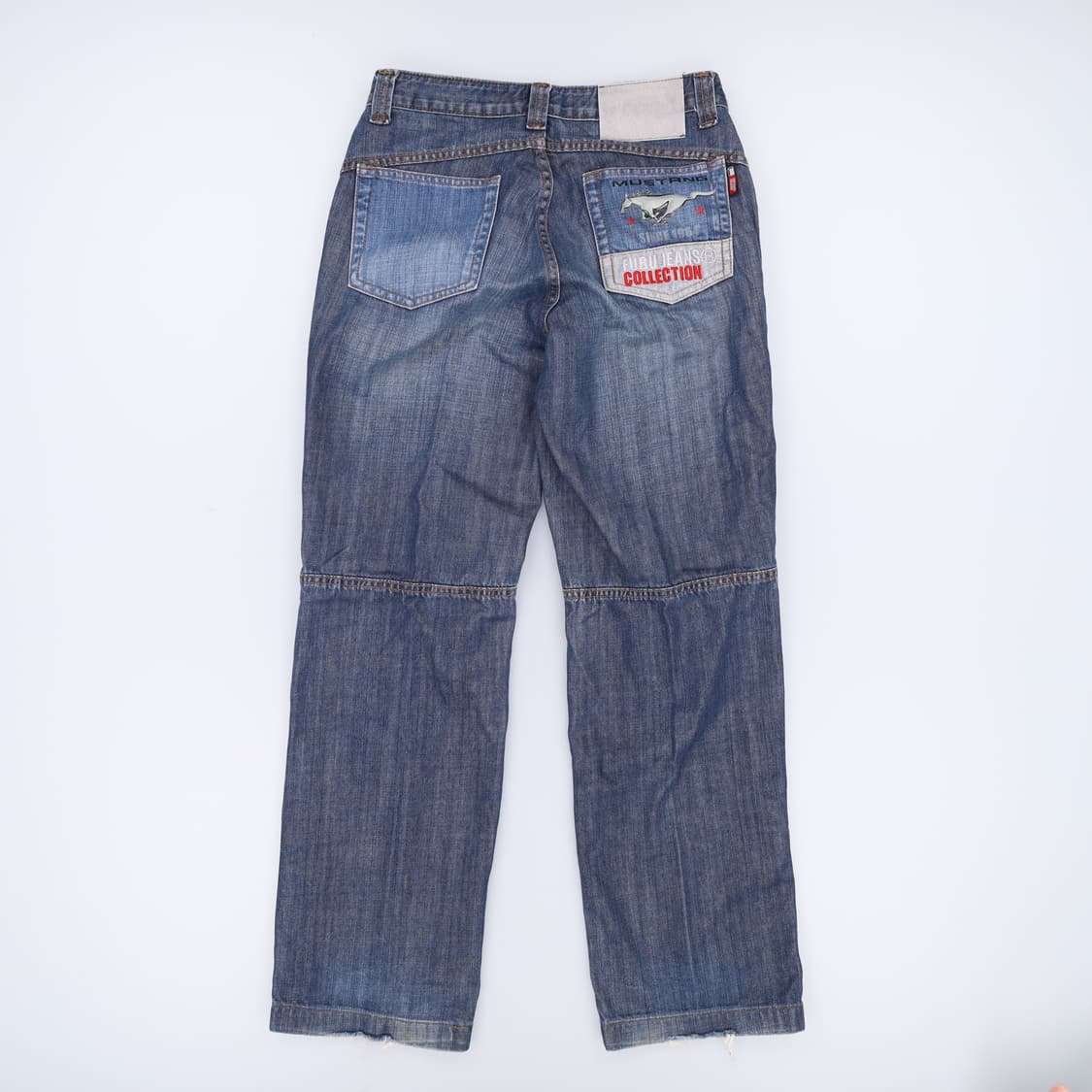 72-88 푸부 자수 데님팬츠 0415H1 상품이미지2