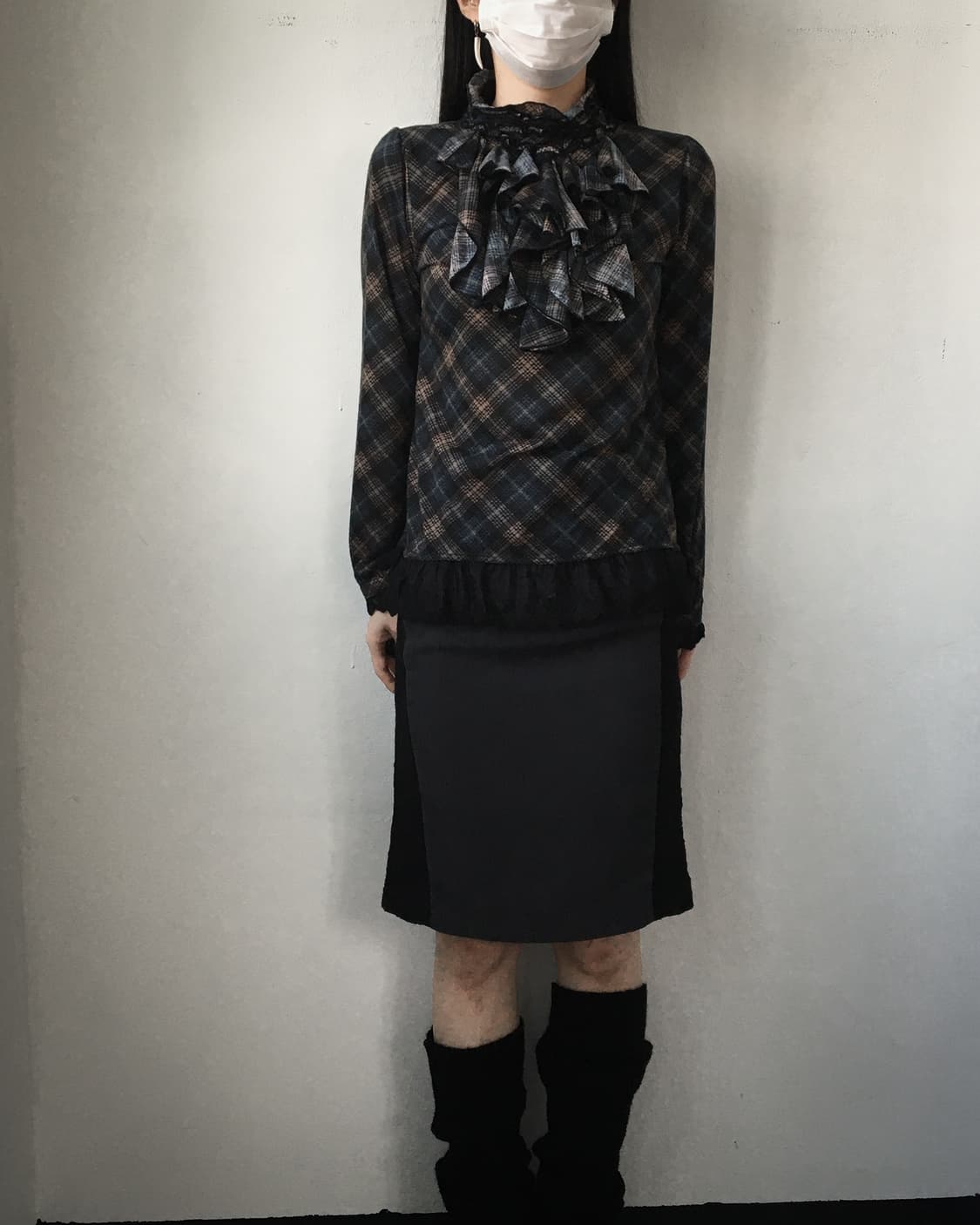 Side point midi skirt 상품이미지4