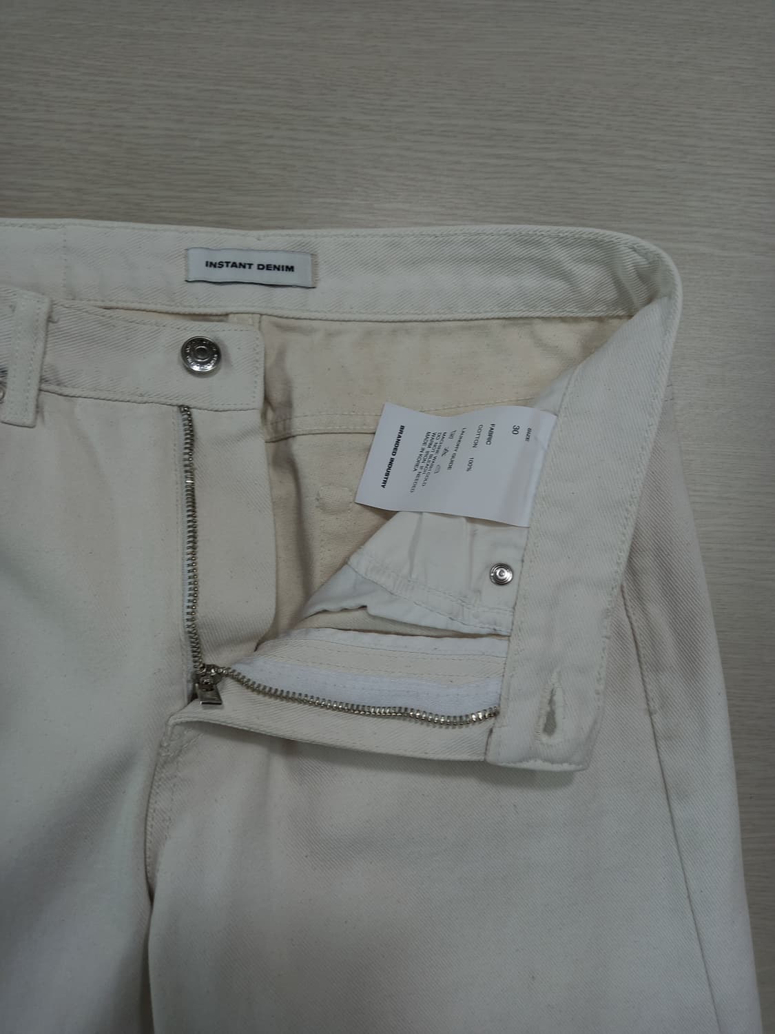 29 Instant Denim 일자진 아이보리 29-524 상품이미지7
