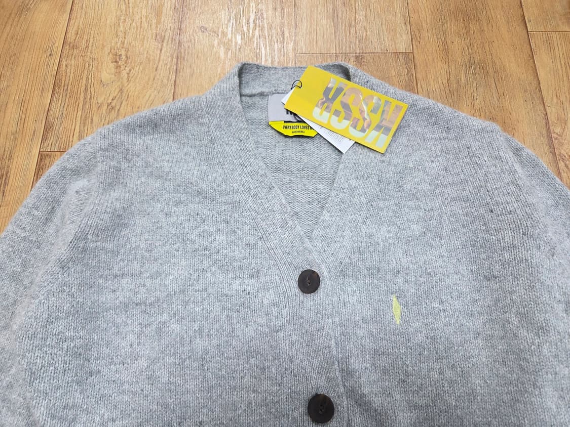 키써(KSSR) 베이비알파카 울 다이아몬드 크롭가디건 55-66 새상품 상품이미지5