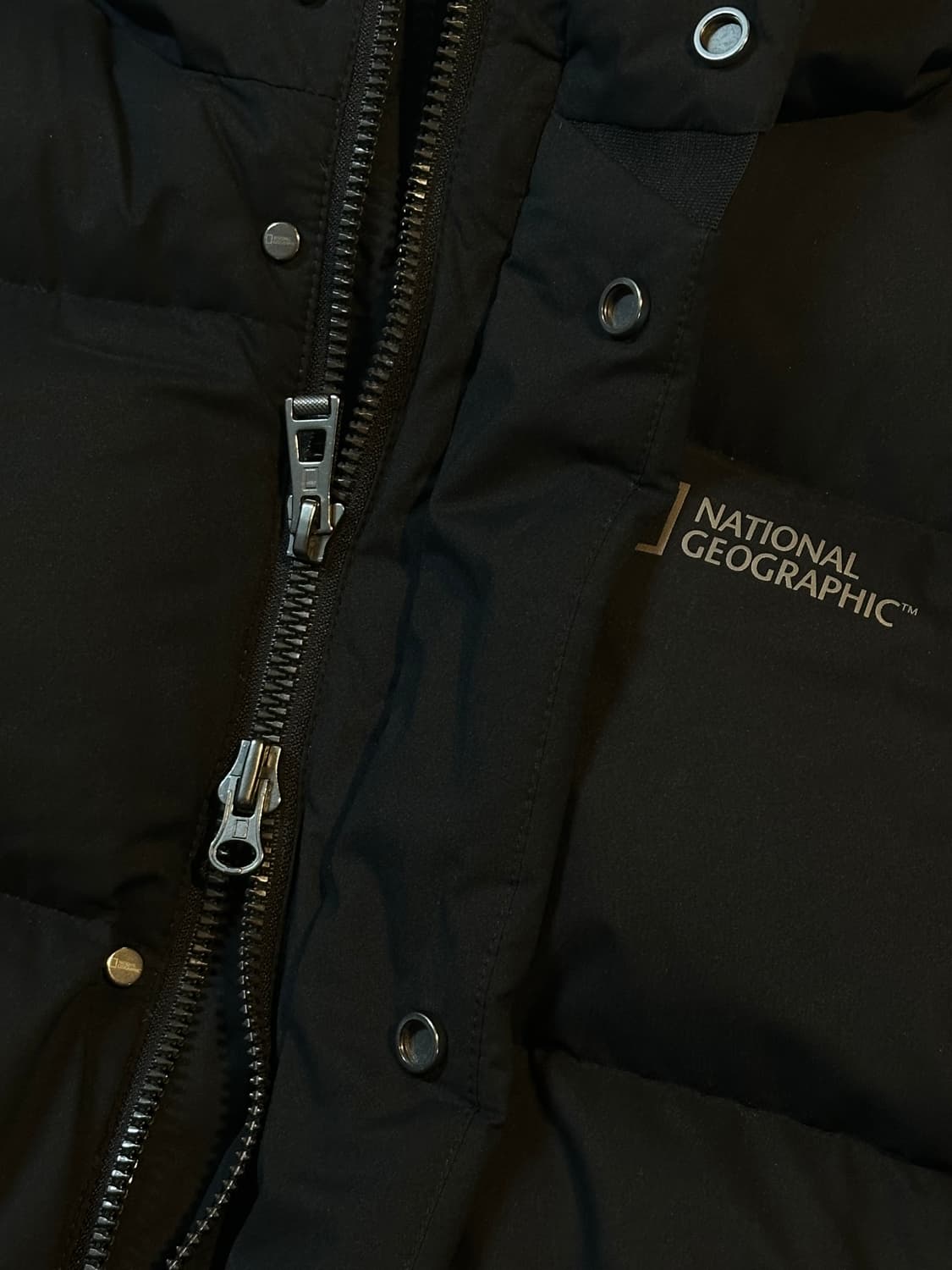 내셔널지오그래픽 새턴 구스다운 롱패딩 블랙 상품이미지3