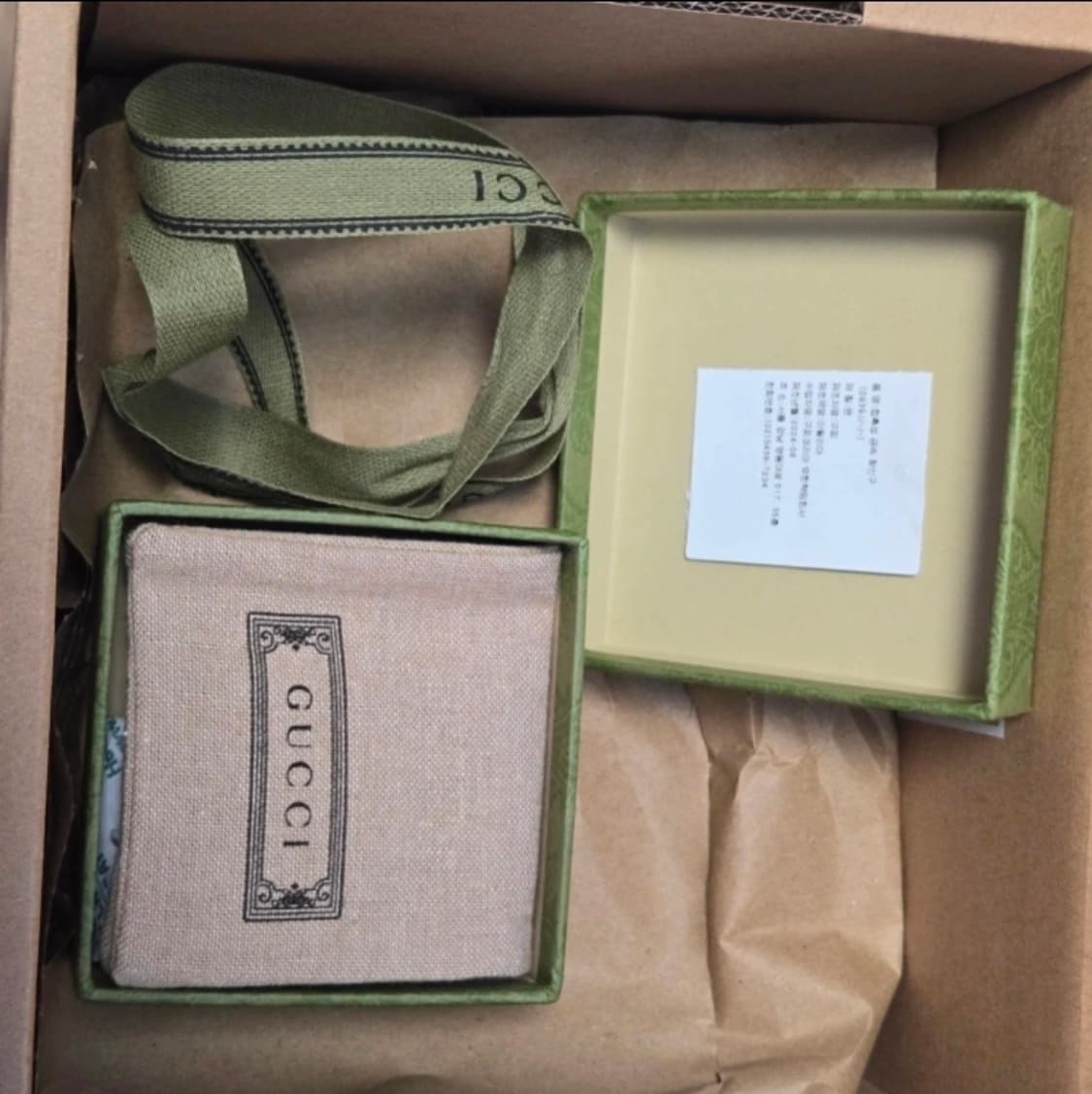 (새제품)구찌 블라인드 포 러브링 반지 7호 상품이미지5