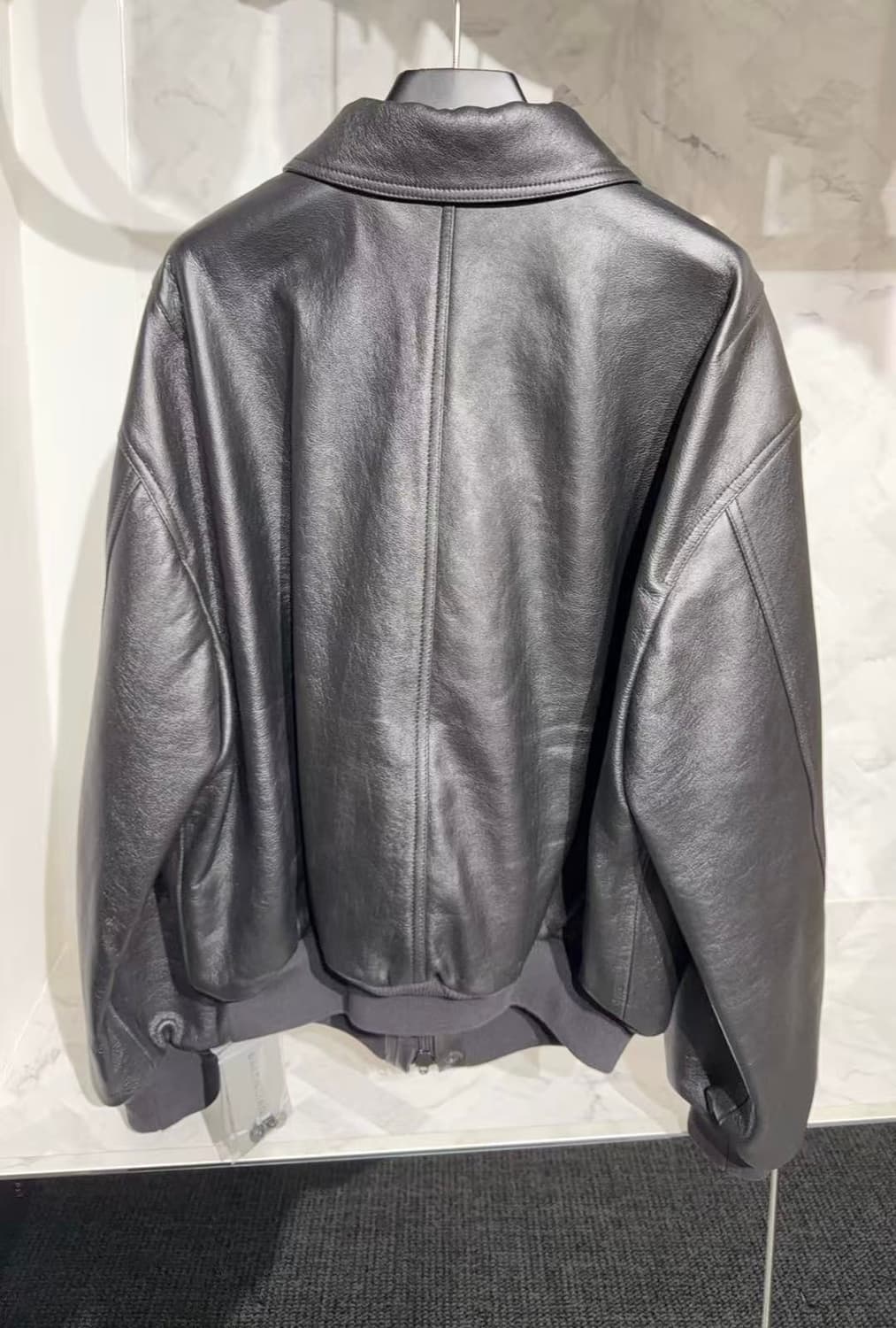 발렌시아가 택시 레더 자켓 상품이미지2