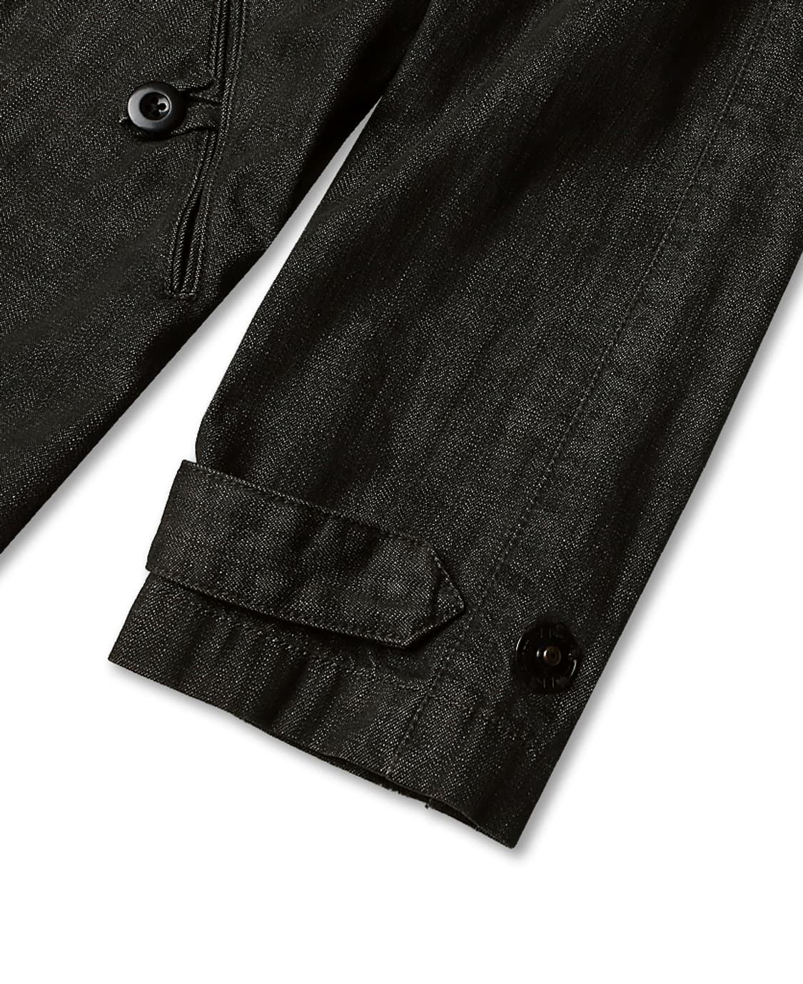 유나이티드 애로우즈 [United Arrows] 흑청 데님 나그랑 코트 상품이미지6