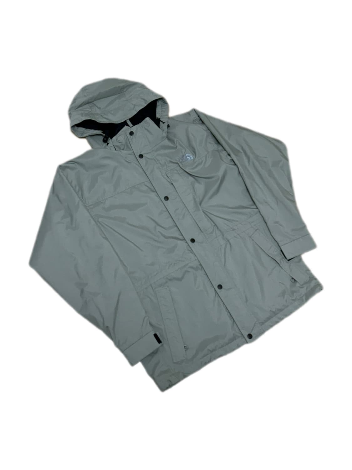 90s 노스페이스 라이트 그레이 하이드로프루프 투웨이 바람막이 자켓 상품이미지1