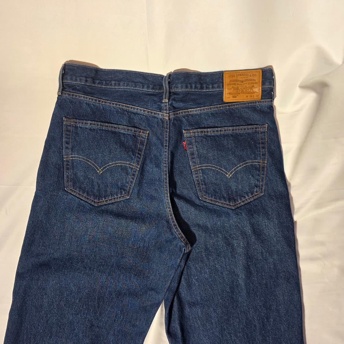 [W36L32]리바이스 프리미엄 568 데님팬츠 상품이미지7