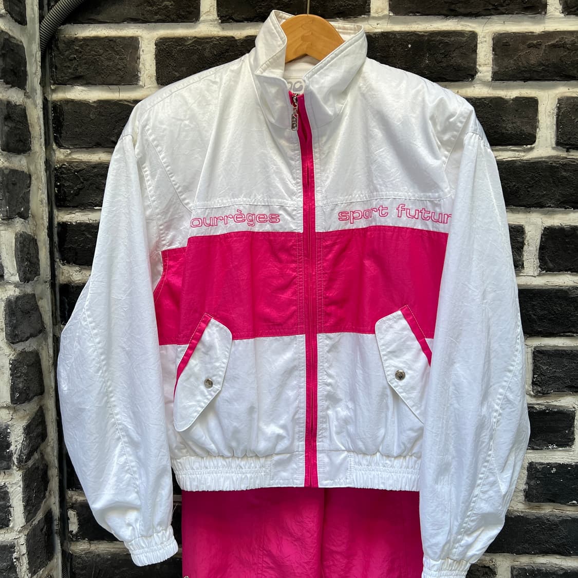 90s 꾸레쥬 트레이닝 셋업 상품이미지2