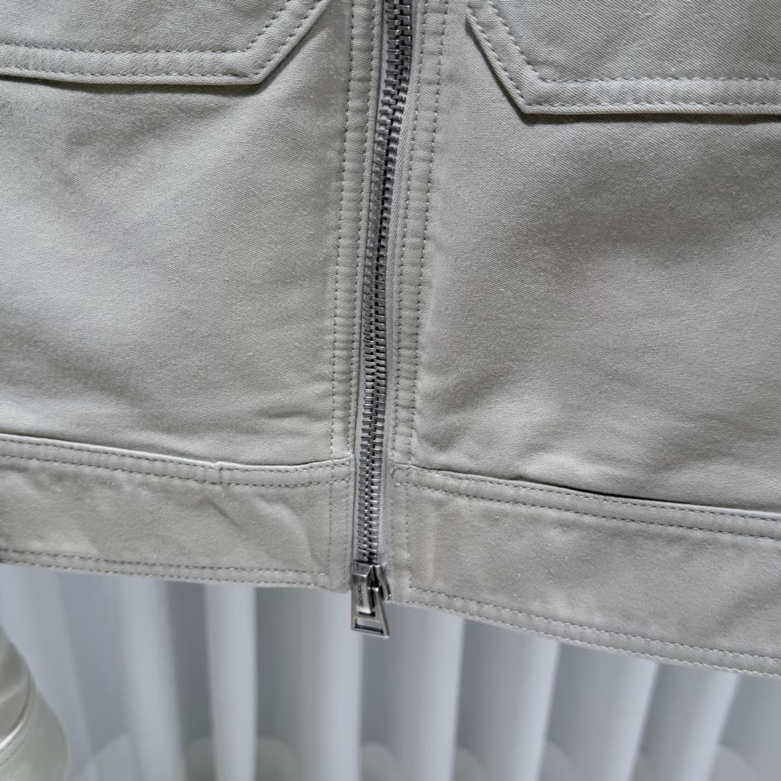 50 / 톰포드 베이지 브러시드 코튼 블루종 자켓 상품이미지4