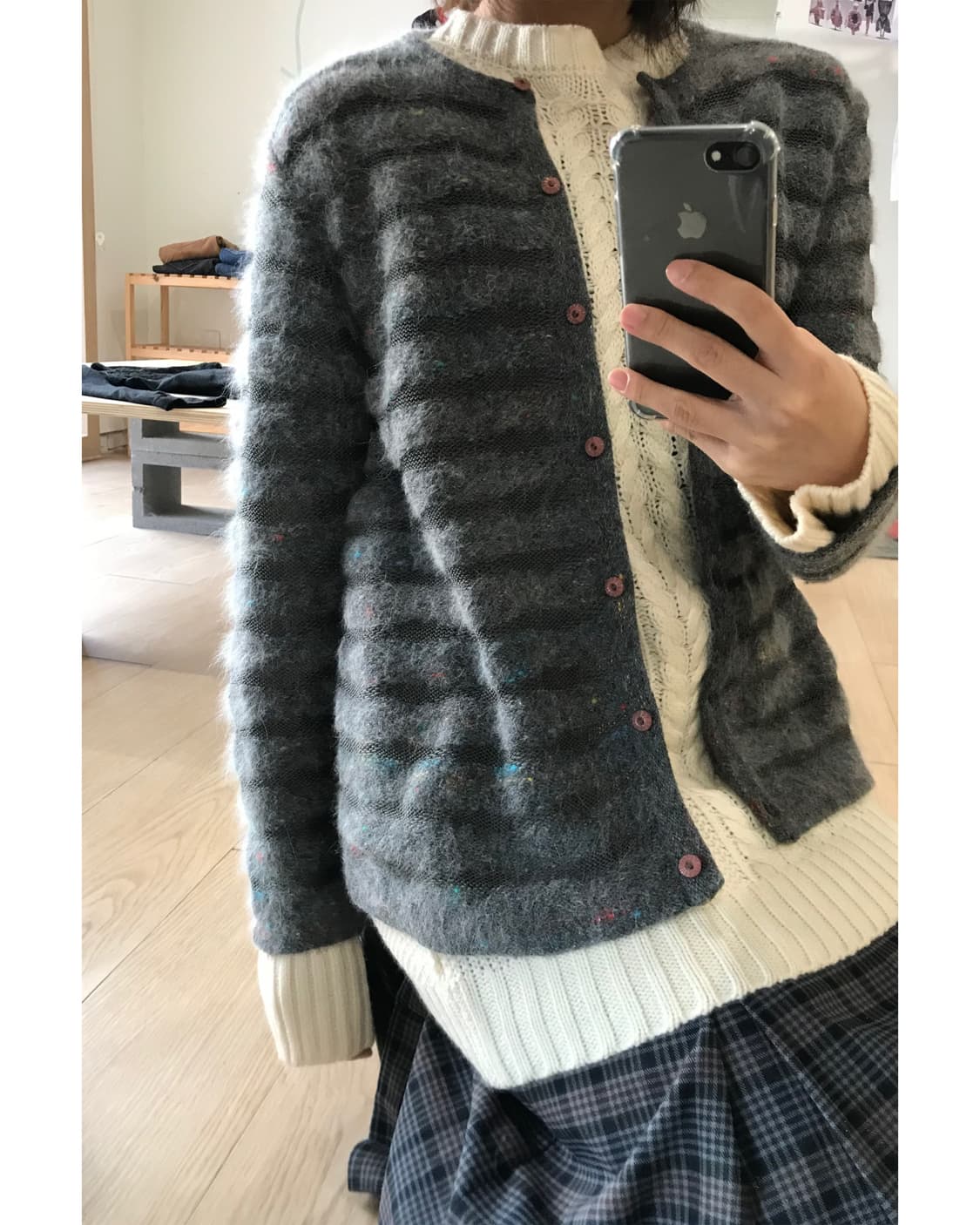 Vintage stripe knit 상품이미지1