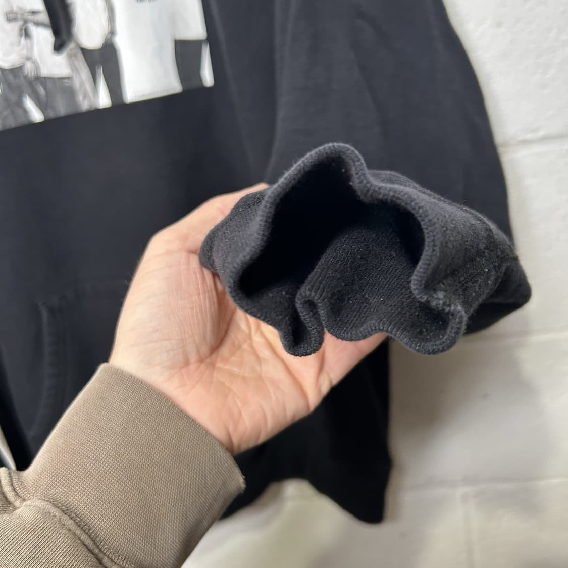 19SS 슈프림 클래식 AD 후드티 블랙 상품이미지7