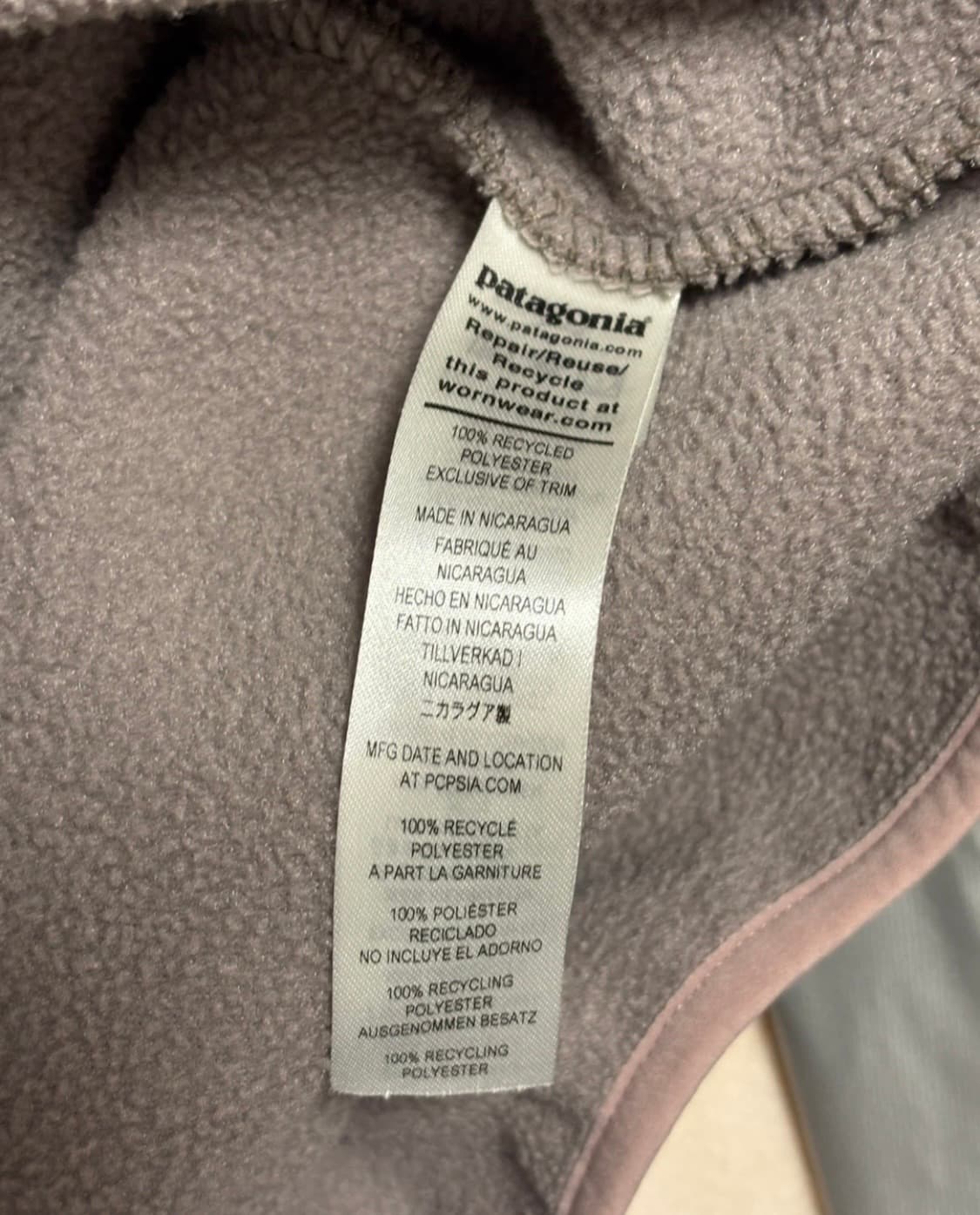 파타고니아 신칠라 핑크 여성 m 상품이미지4