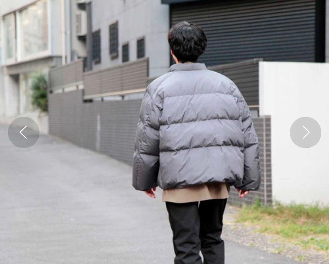 DIGAWEL X F/CE 실크 나일론 패딩 상품이미지5