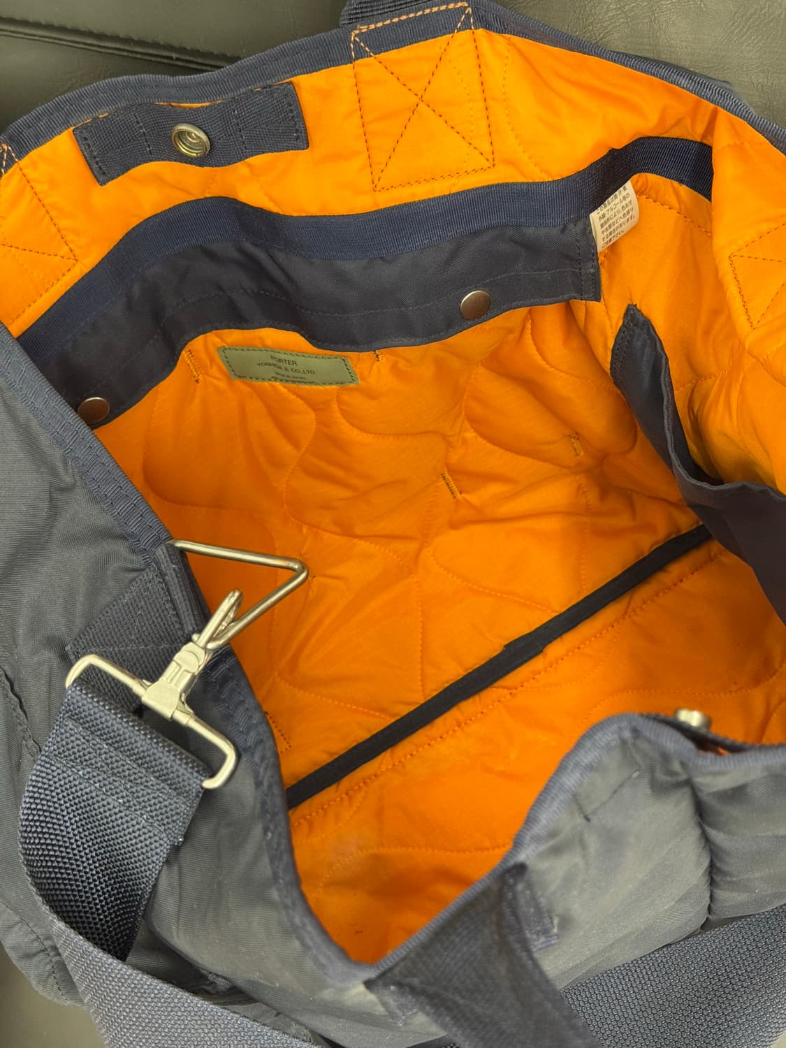 포터 포스 투웨이 토트백 네이비 블루 상품이미지8