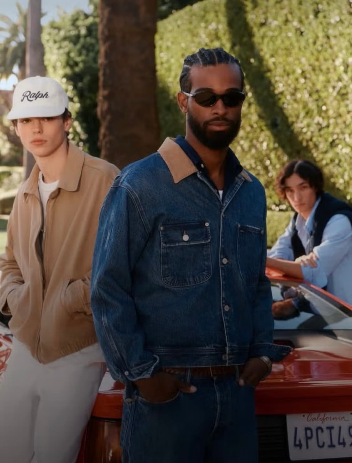 80s 빈티지 폴로 덩가리 자켓 블루 XL 상품이미지8