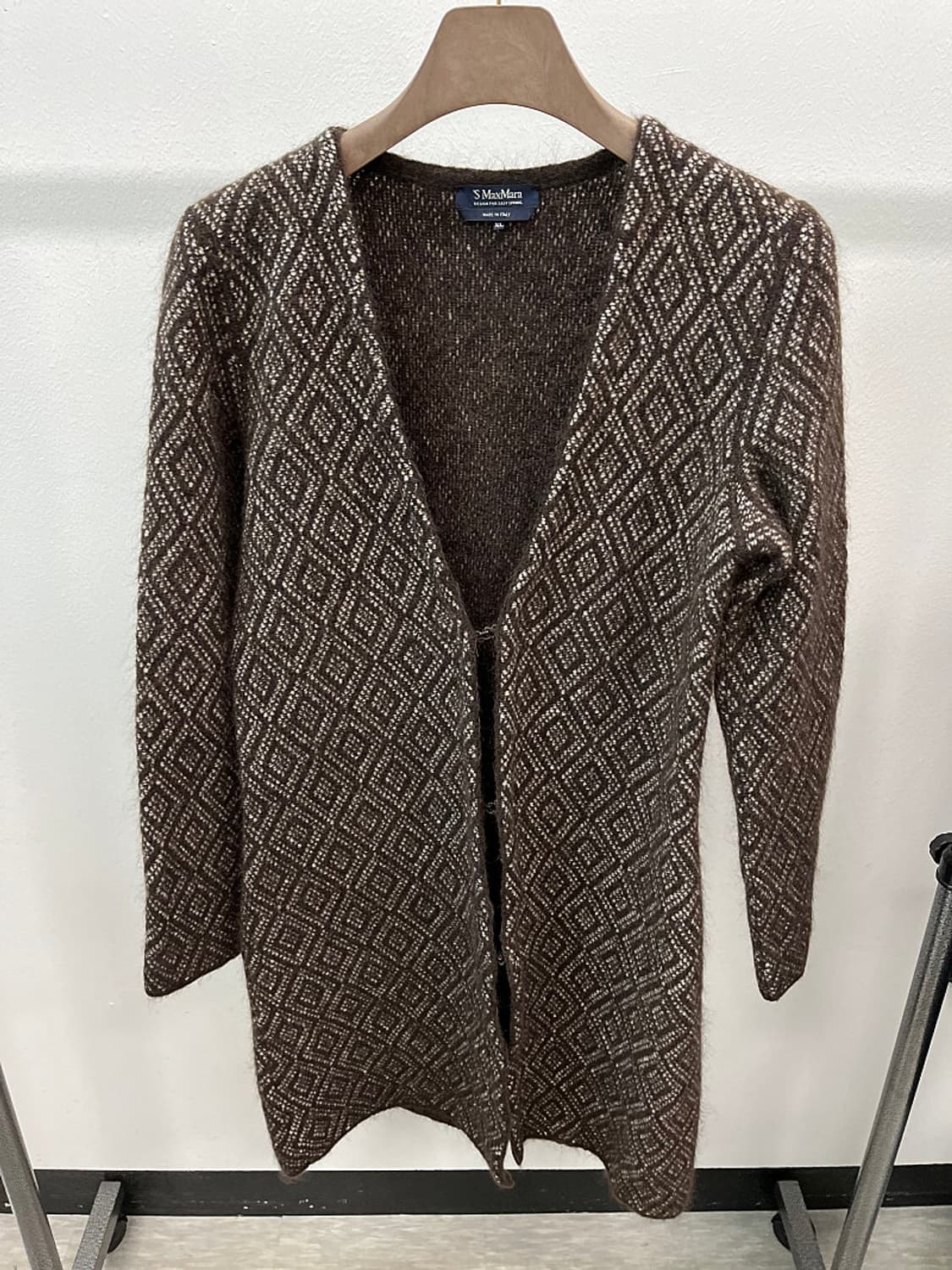 여) 막스마라 이태리 자가드 롱가디건  상품이미지4