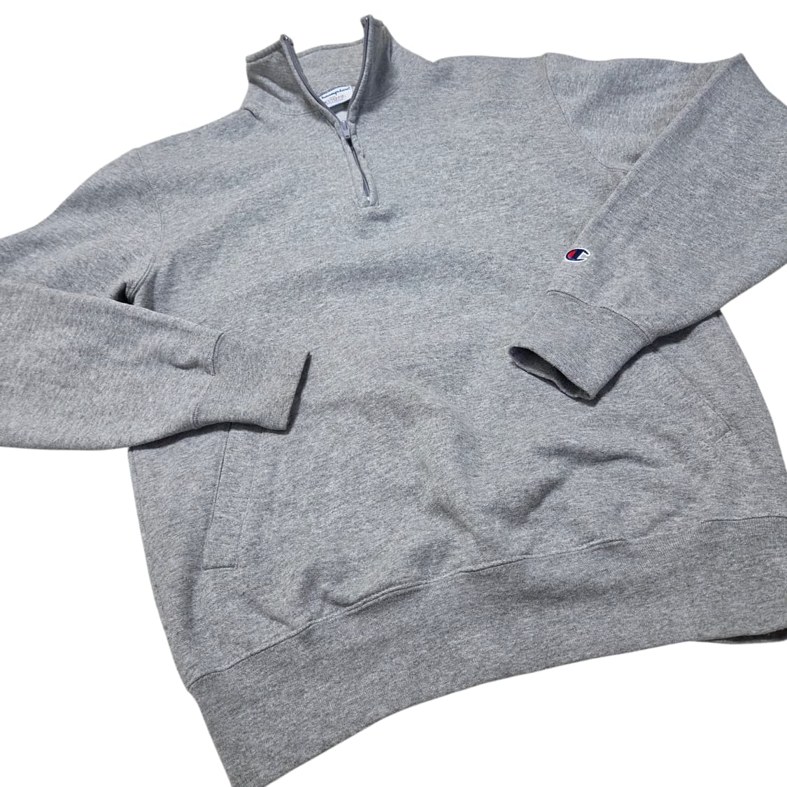 Champion 챔피온 그레이 에코 반집업 풀오버 아노락 상품이미지2