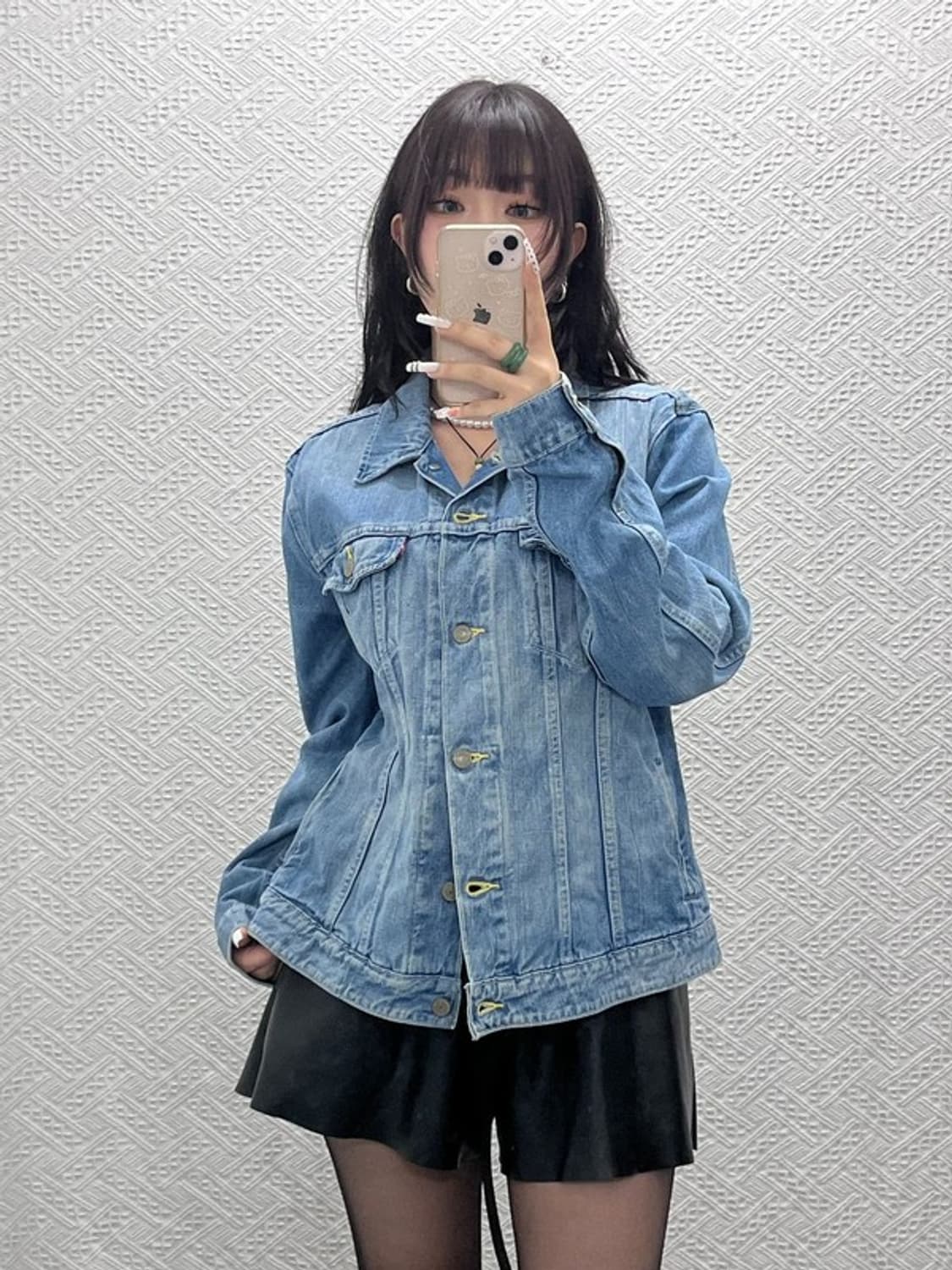 리바이스 올드스쿨 빈티지 스프링 워싱 데님자켓 XL C11024 상품이미지1