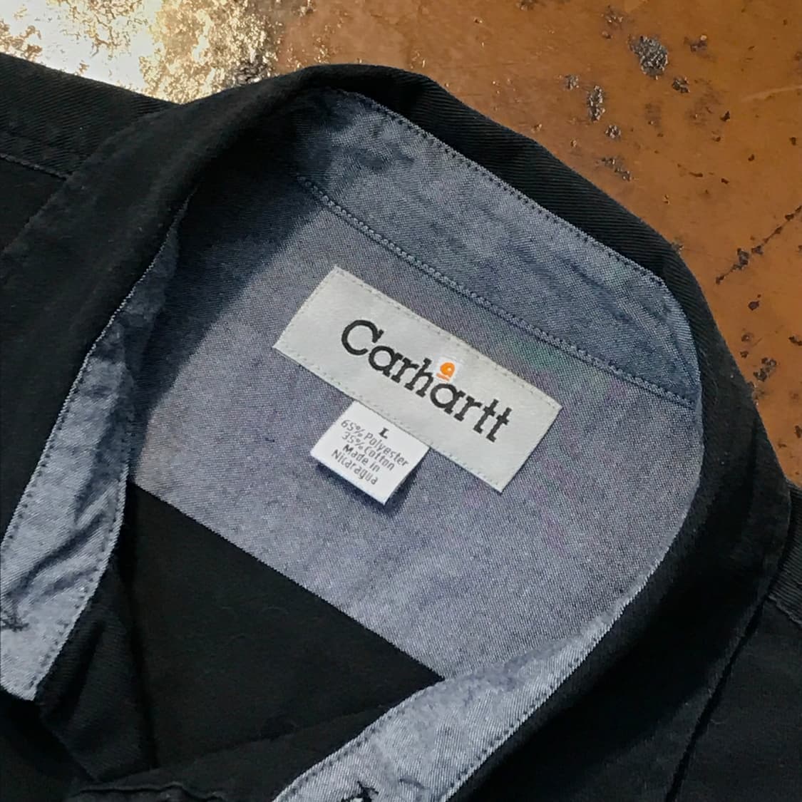 칼하트 투포켓 블랙 셔츠 남성 110 115  상품이미지4