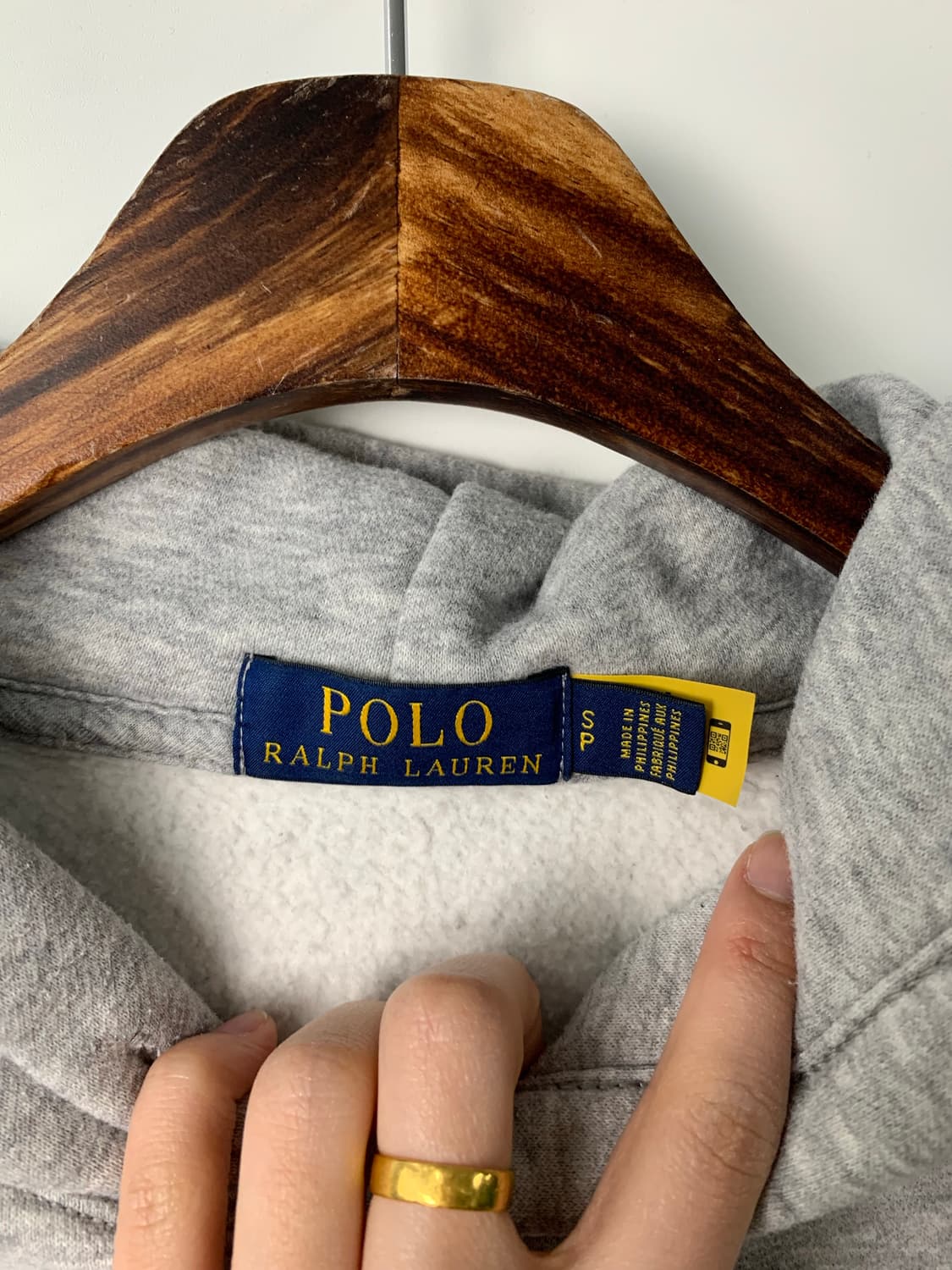 폴로 랄프로렌 신형 하키베어 그레이 후드티 상품이미지7