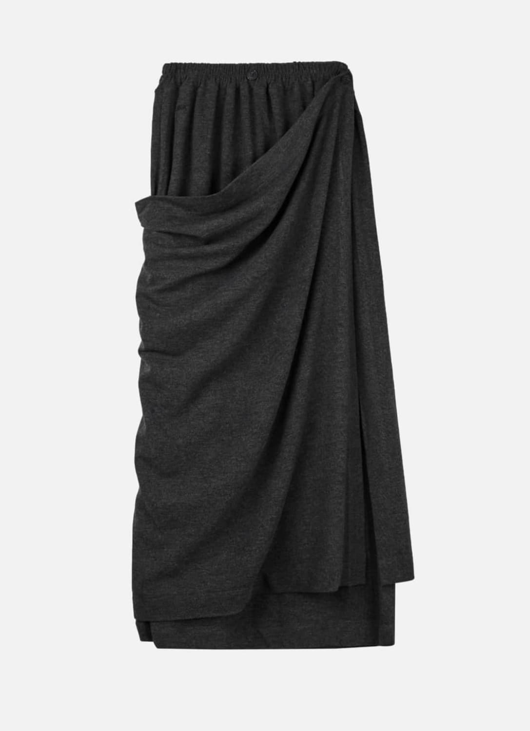 새상품!세릭 드레이프 롱스커트 차콜 2사이즈 상품이미지1
