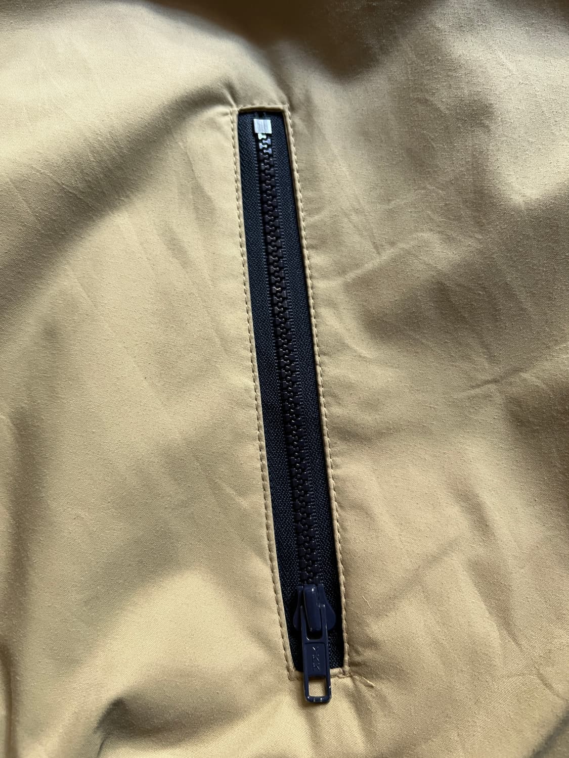 [XL]80's 울리치 USA Made 플리스 라이닝 베이지 웜업 자켓 상품이미지4