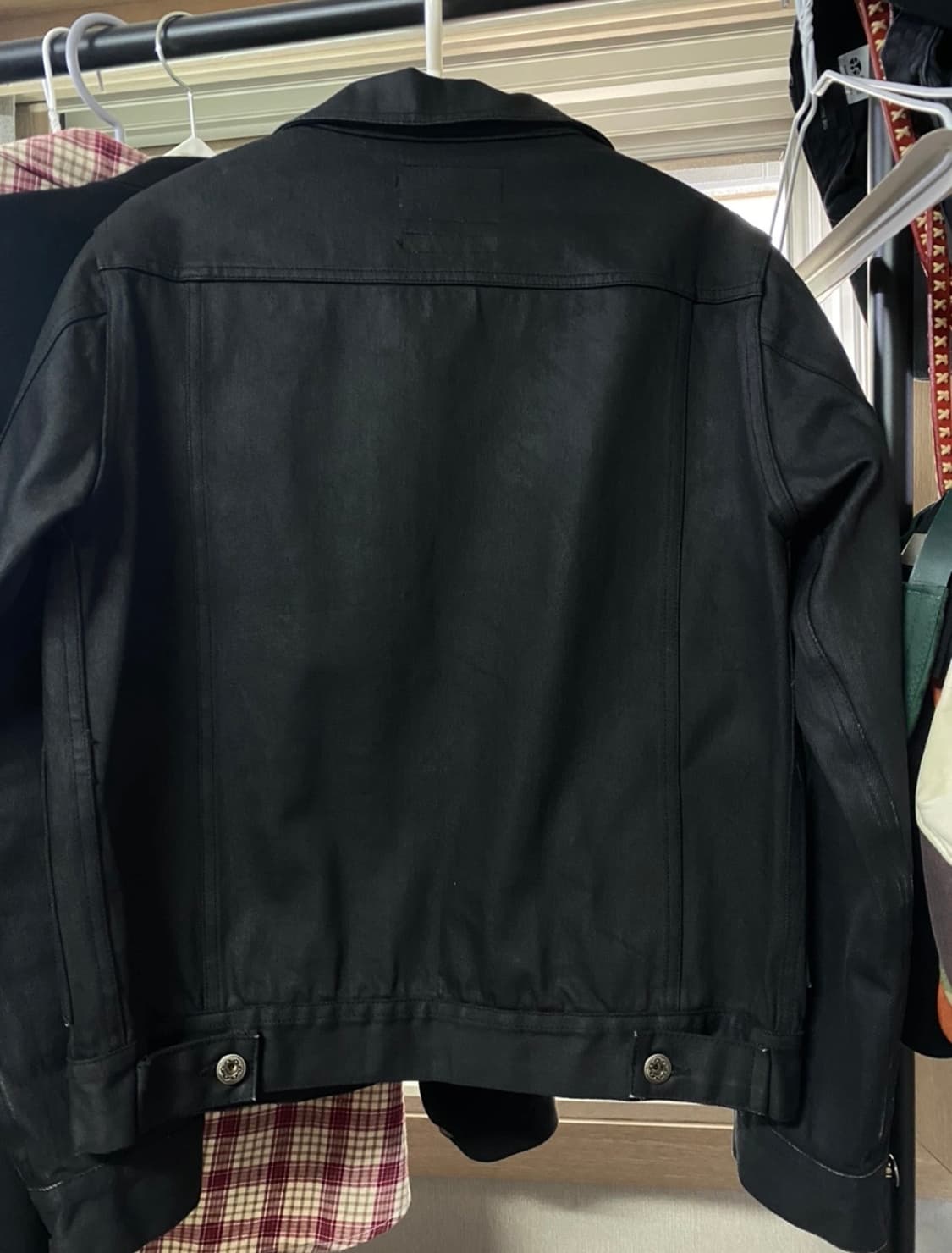 프리즘웍스 코팅데님 자켓 상품이미지4