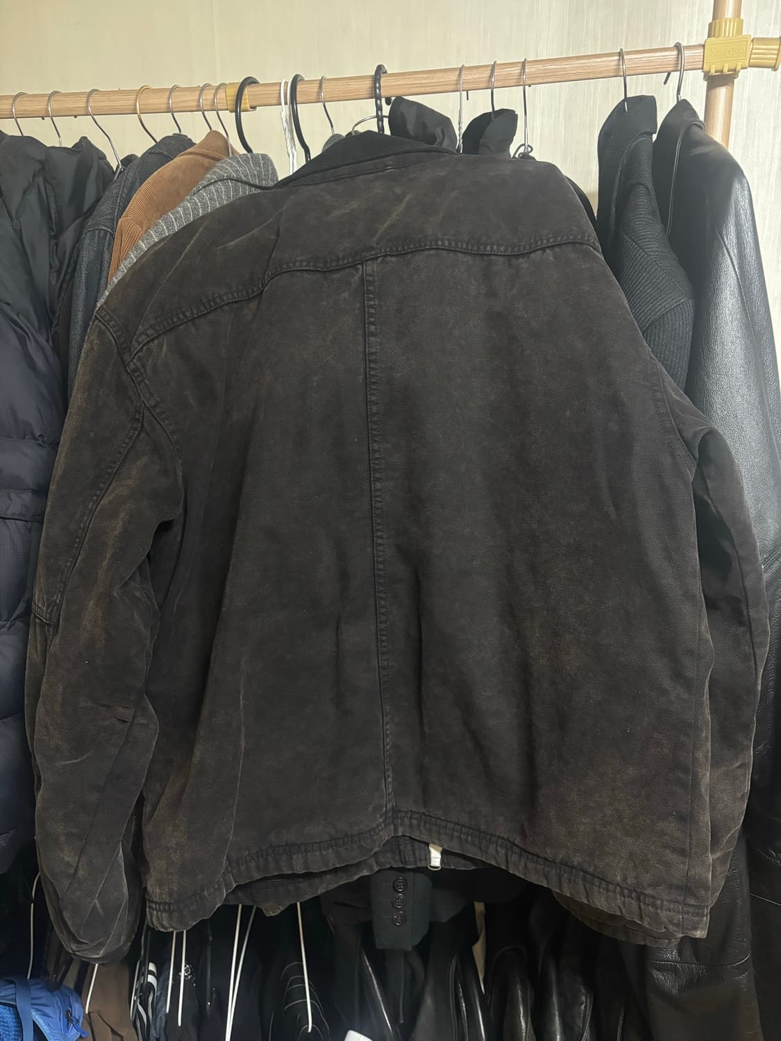 Stussy 워시드 캔버스 샵 자켓 XL 상품이미지2