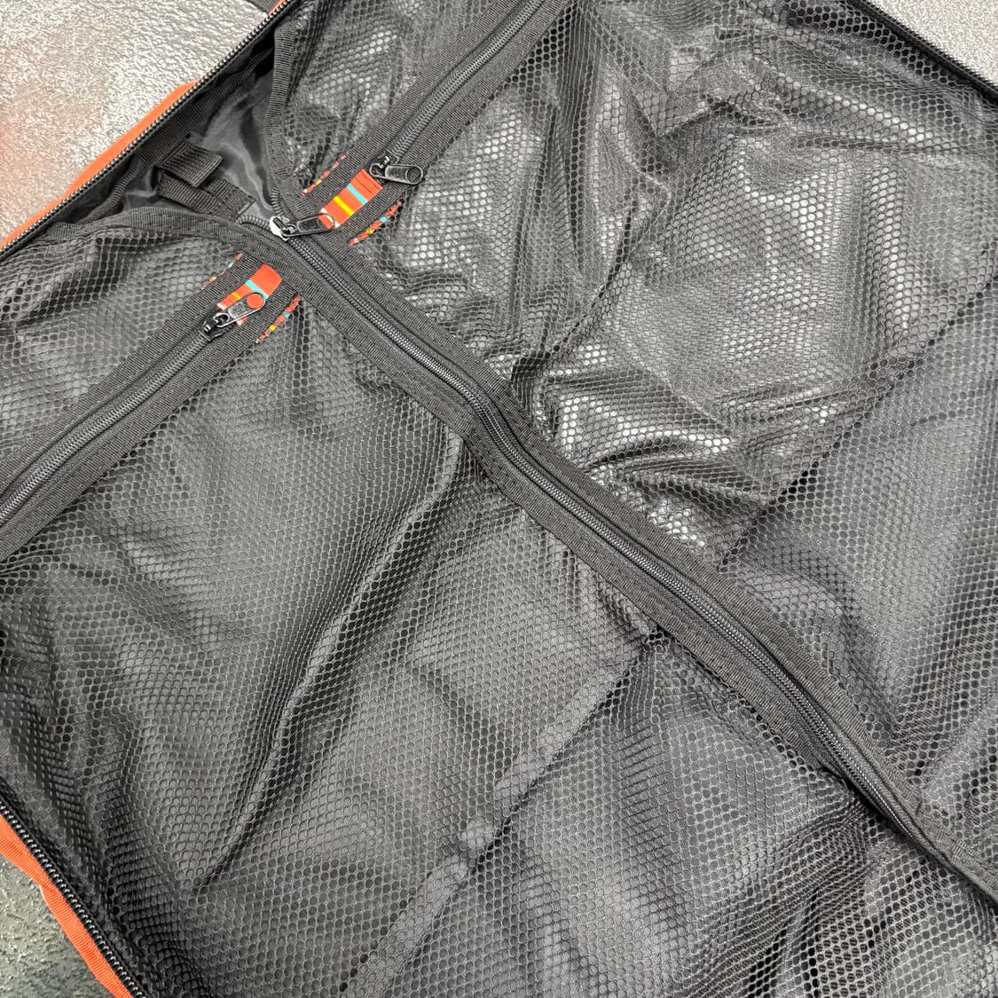 686 오렌지 스트라이프 토트백 상품이미지5