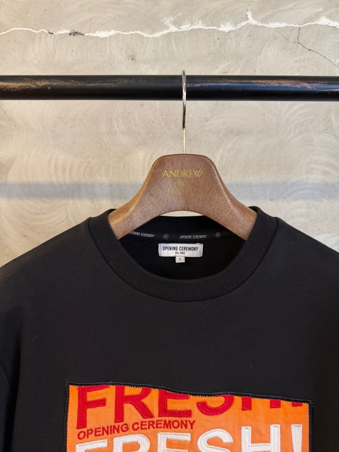 오프닝 세레모니 그래픽 맨투맨 55~66 상품이미지3