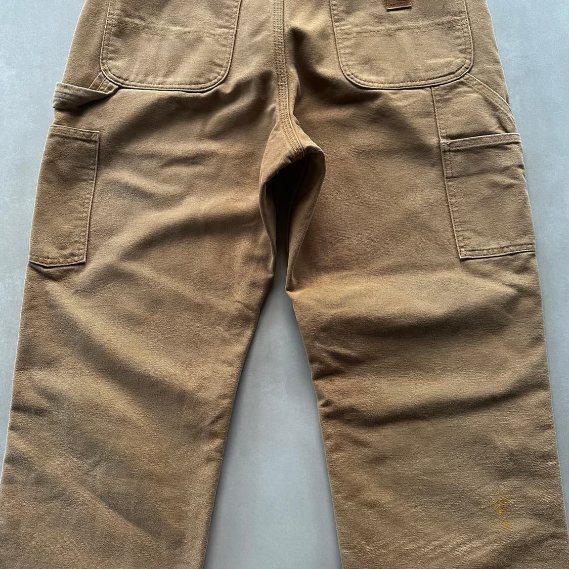 [33인치]칼하트 캔버스 플란넬 라이닝 루즈핏 카펜터 팬츠 상품이미지7