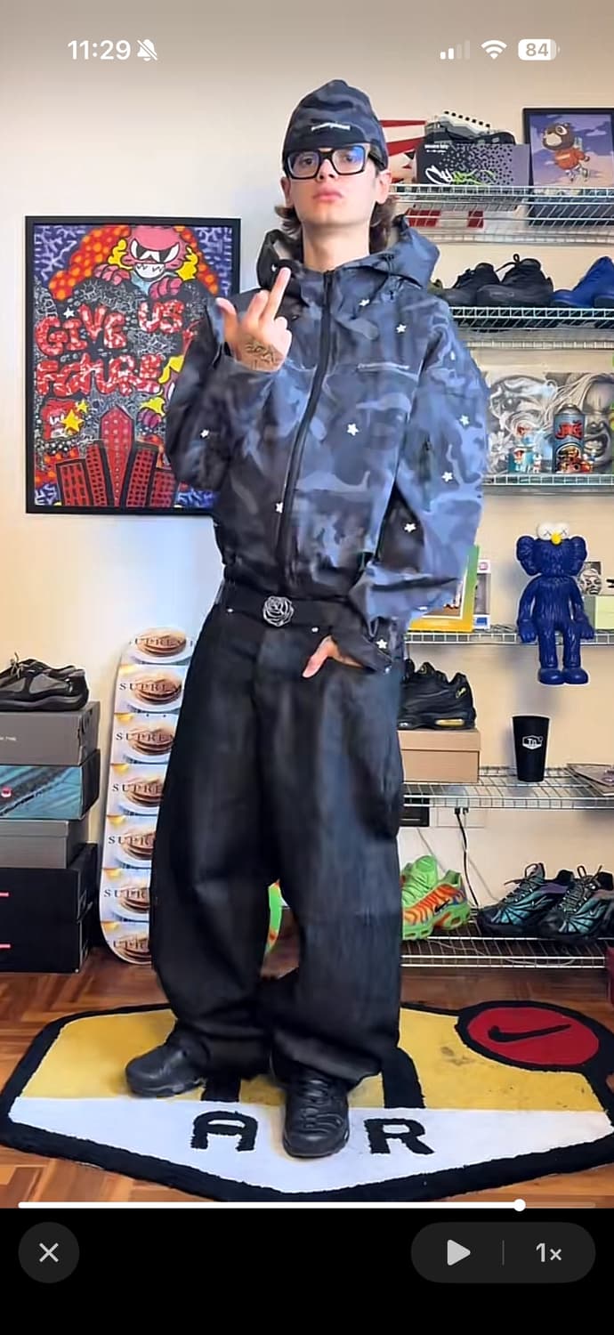 broken planet 브로큰 플래닛 스타 카모 쉘 자켓 M 상품이미지4