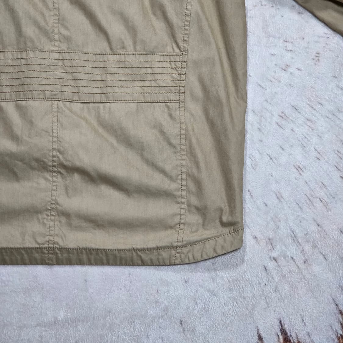 헤지스 베이지 코튼 블루종 자켓 상품이미지6