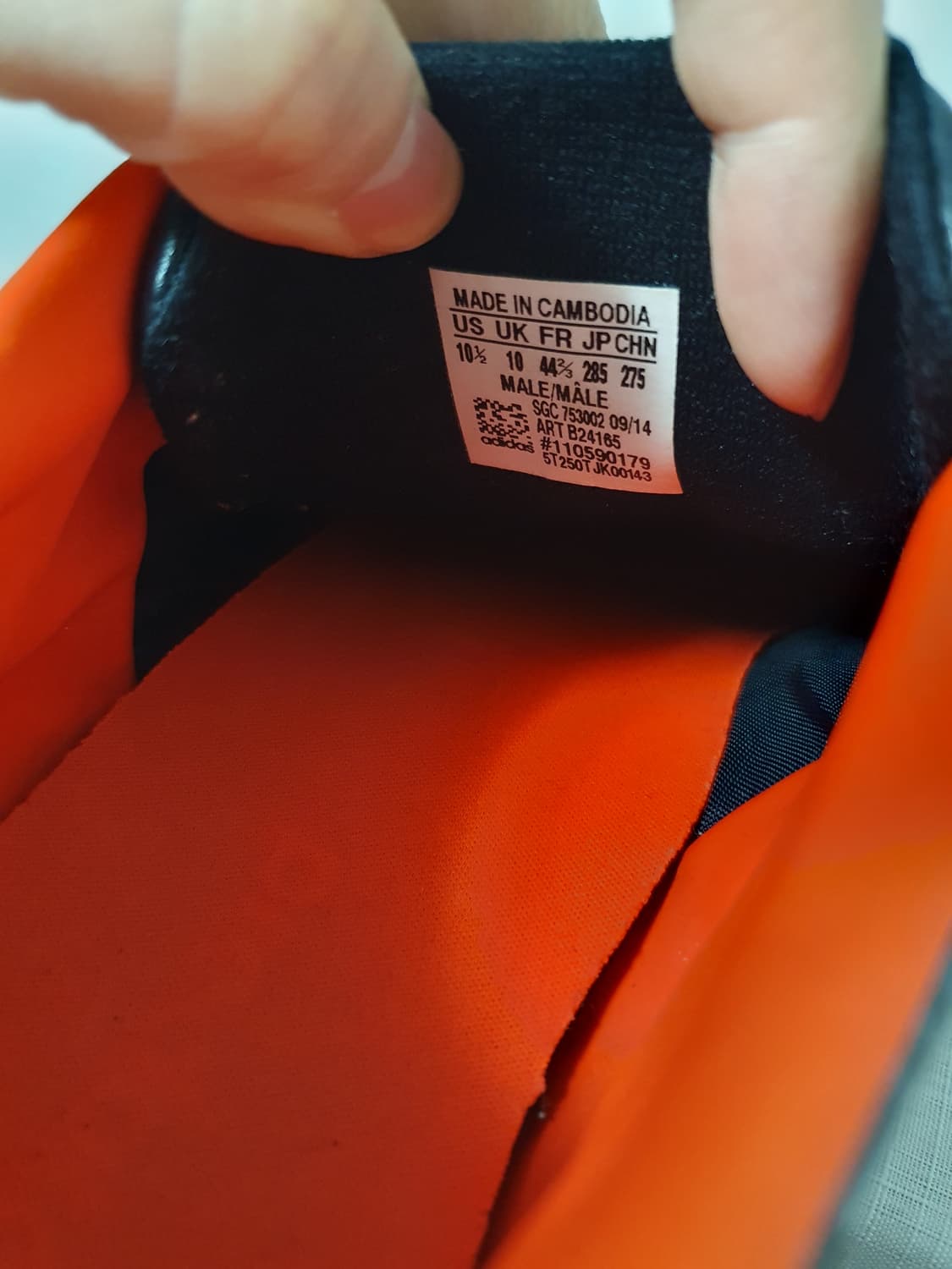 285mm 아디다스 풋살화 압솔라도 인스팅트 TF  상품이미지9