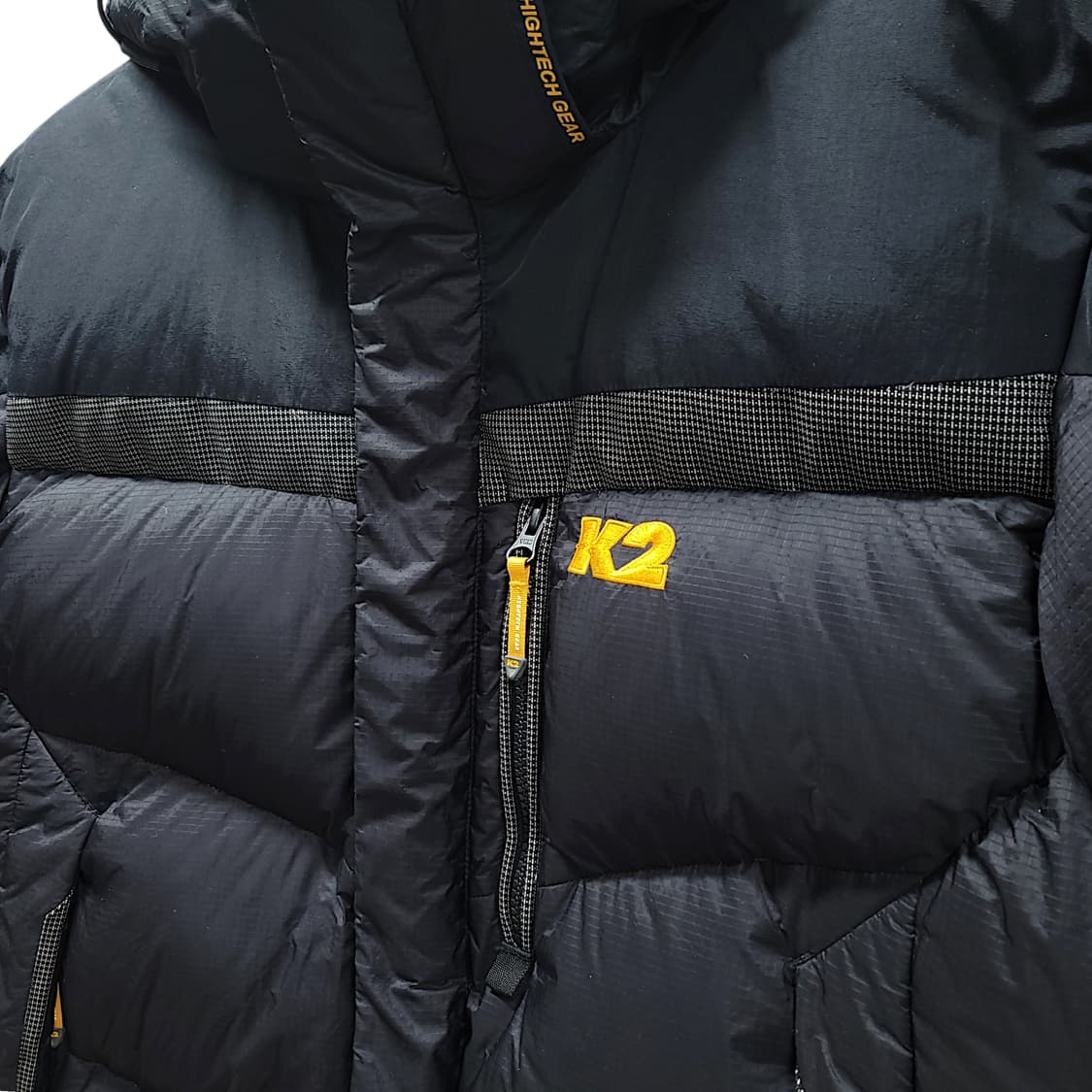 [110] K2 블랙 푸키 하이테크 기어 헤비 덕 다운 패딩 상품이미지5