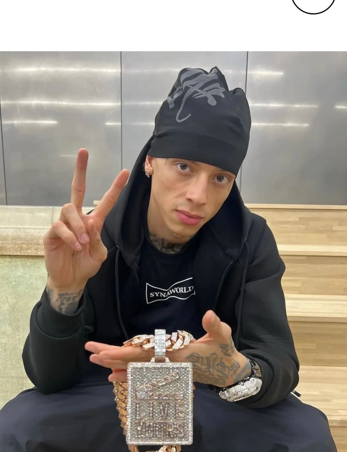 시나월드 skull 비니 빅 로고 센트럴씨 상품이미지6