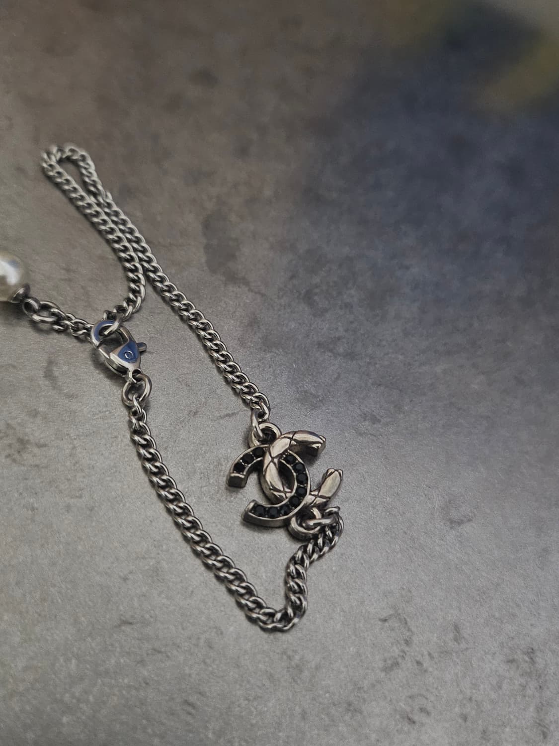 85 샤넬 정품 빈티지 업사이클링 팔찌 써지컬 상품이미지2