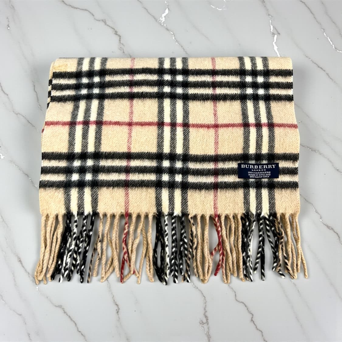 .버버리 캐시미어 노바체크 머플러 상품이미지2