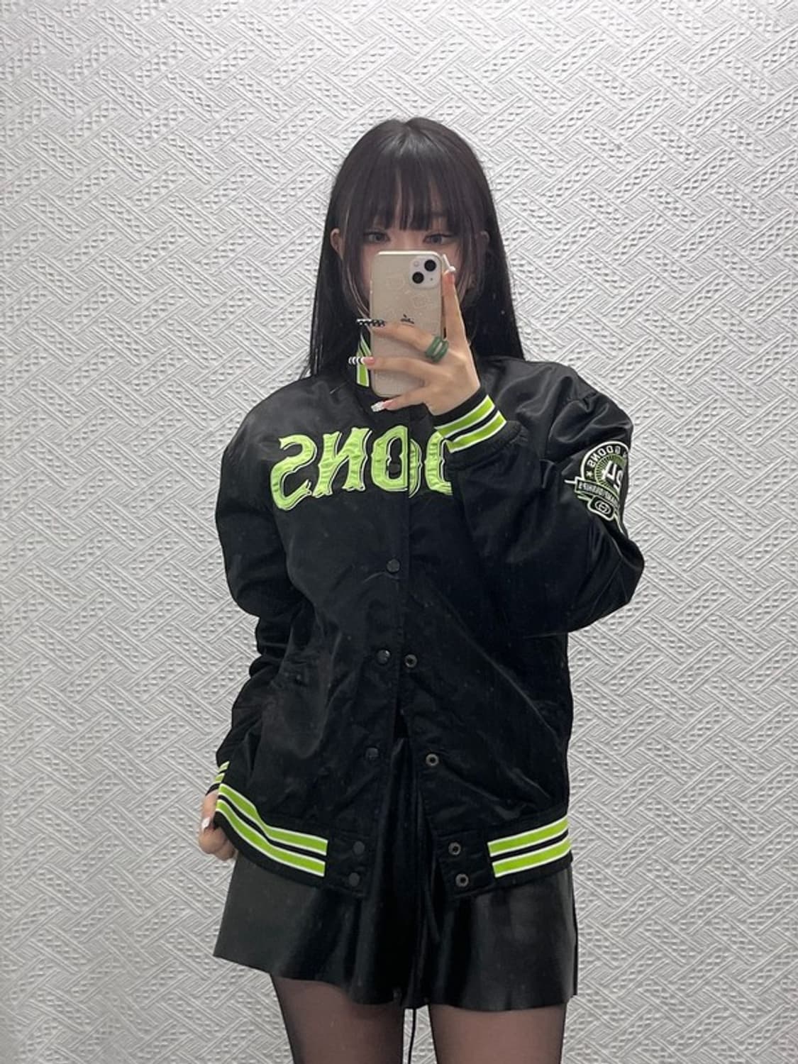 스타터 GOONS 스트릿 펑크 키치 바시티 자켓 M C10356 상품이미지1