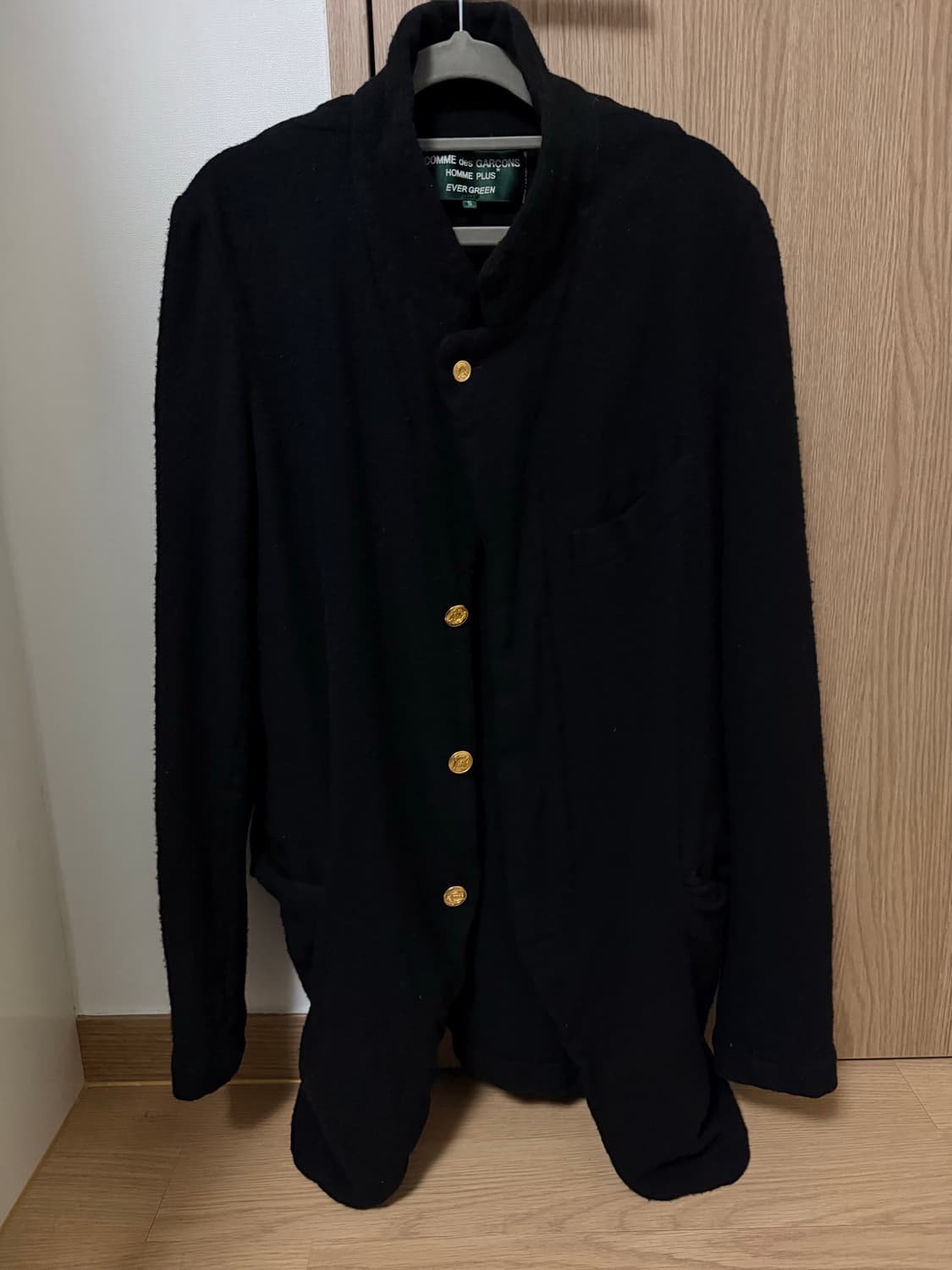 꼼데가르송 옴므 플러스 에버그린 축융 울 자켓 상품이미지2