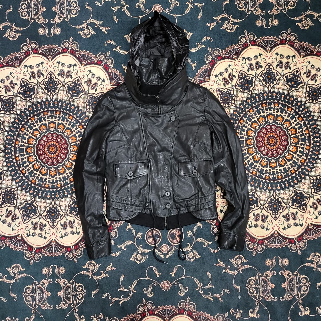 리얼 레더 자켓 (os) 상품이미지1