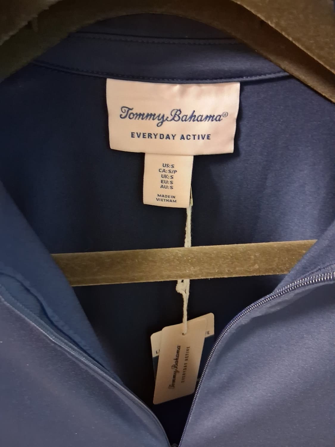 Tommy Bahama 집업 민소매 티셔츠 (S) 새상품 상품이미지2
