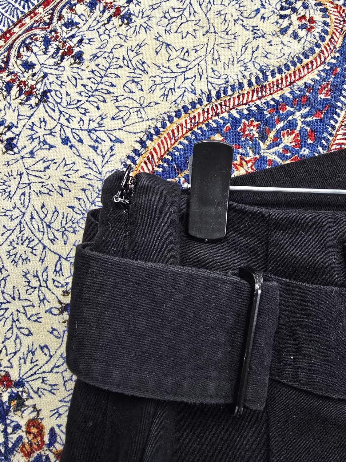 쥬시쥬디 벨트 와이드 블랙 슬랙스 (1593) 상품이미지5