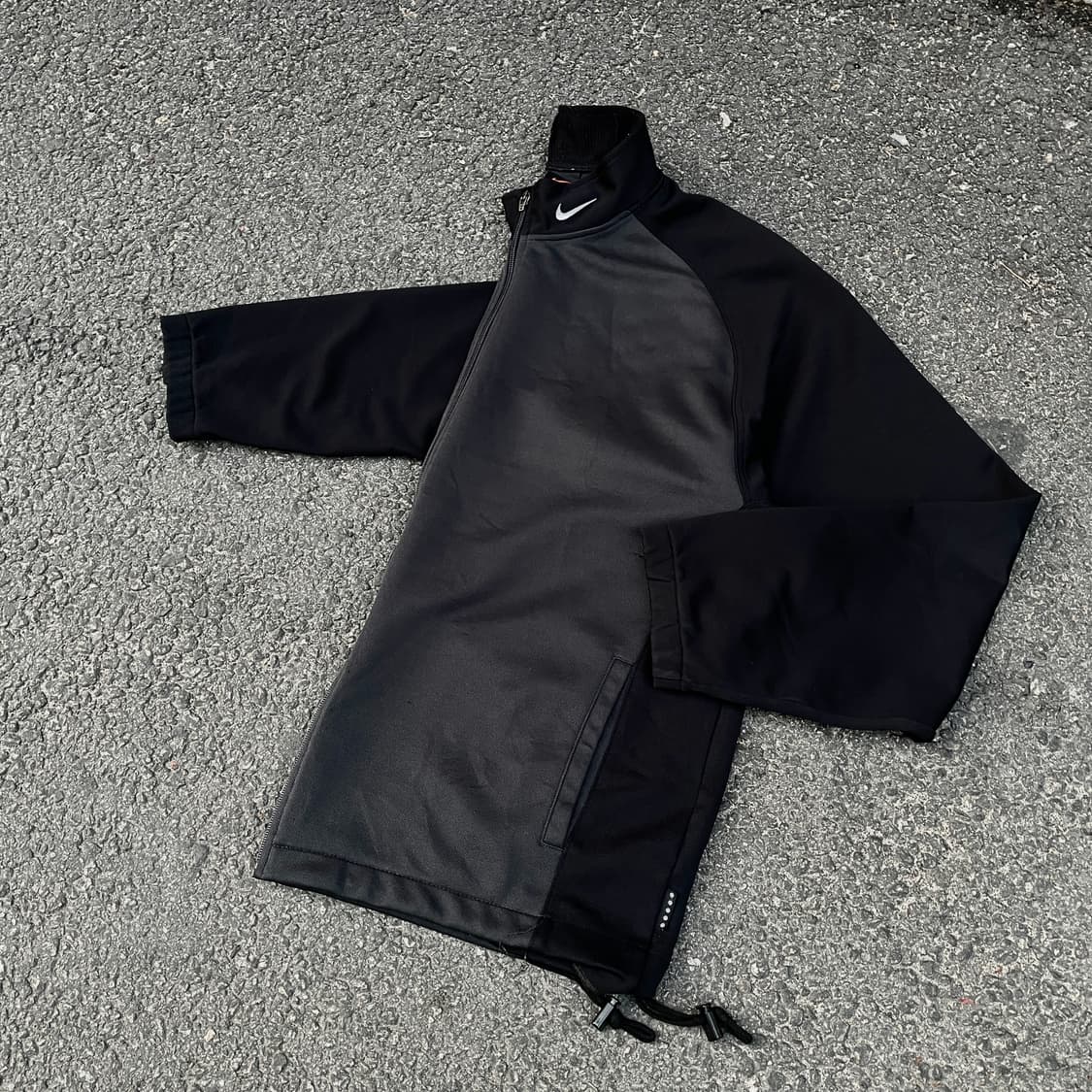 90s 나이키 재팬 넥 스우시 올드스쿨 트랙탑 오버핏 져지 자켓 XL 상품이미지1