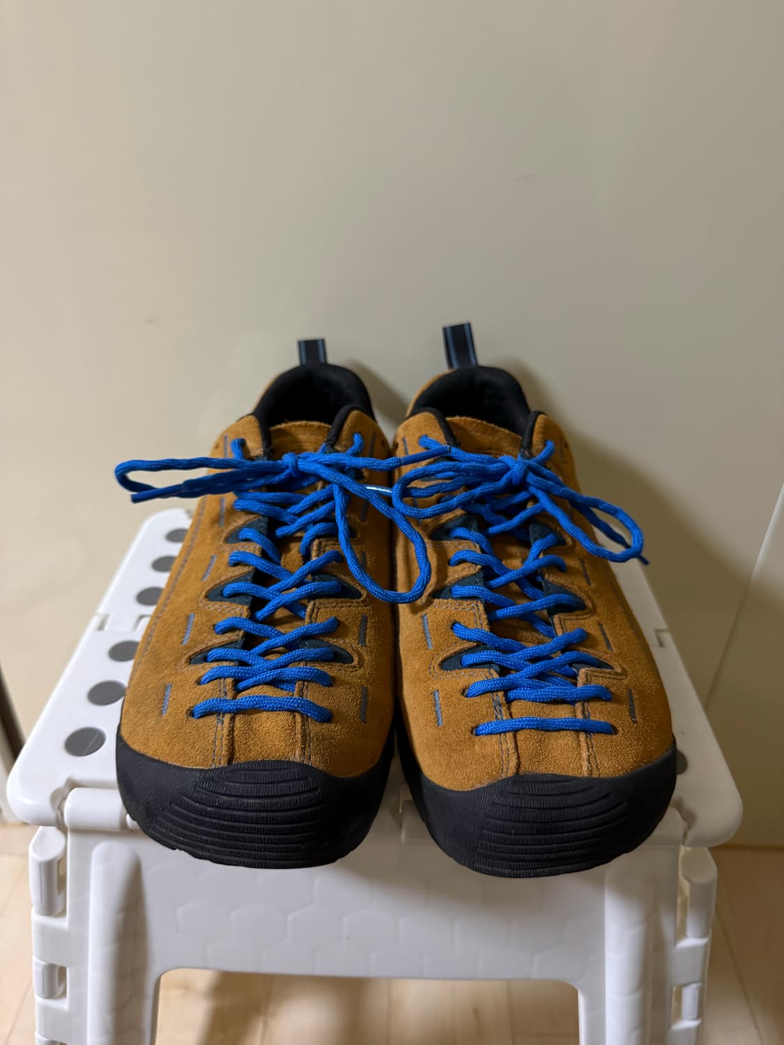 킨 재스퍼 스웨이드 스니커즈 카멜 270 상품이미지2