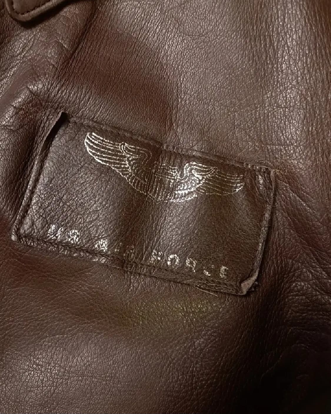 오리지날 미국제조 미공군 지급용 리얼레더 쿠퍼사 A-2 항공점퍼 상품이미지5